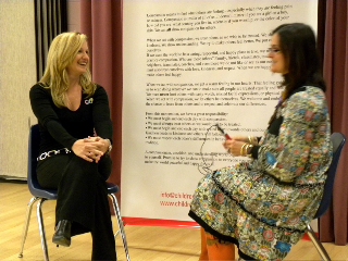 Jannet Ann Nordemann interviewing Erin Henry for documentary.